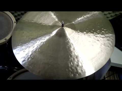 24 Rustico II Ride, 2762g - Handcrafted cymbals by Craig Lauritsen