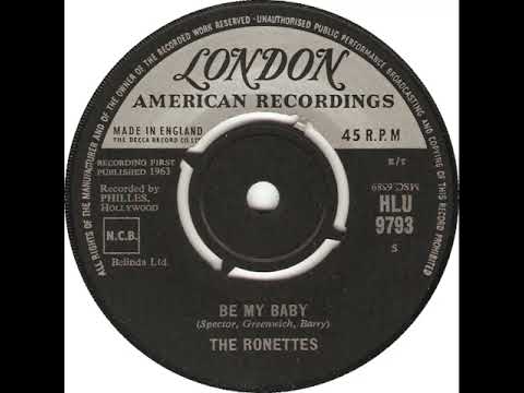 UK New Entry 1963 (221) The Ronettes - Be My Baby