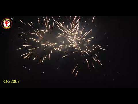 CF22007 25 shots fan shape fireworks cake