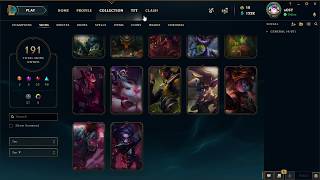 Selling my League of Legends account for $150