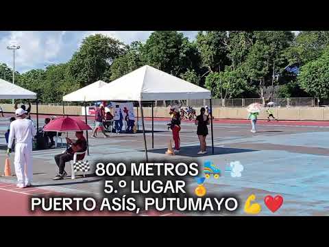 800 metros 🛼 | 5.º lugar en Puerto Asís, Putumayo | Tercera prueba