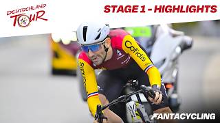 CRONOPROLOGO SPETTACOLARE! -Highlights prima tappa Deutschland Tour-