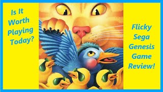 Flicky Sega Genesis Review The No Swear Gamer Ep 813