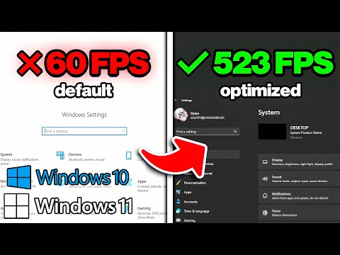 How To OPTIMIZE Windows 10 & 11 For GAMING & Performance in 2025  - The Ultimate Guide!