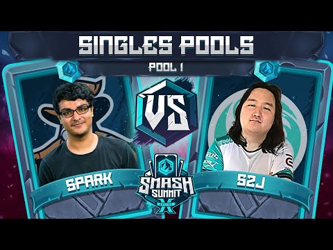 Spark vs S2J - Singles Pools: Pool 1 - Smash Summit 10 | Sheik vs Captain Falcon