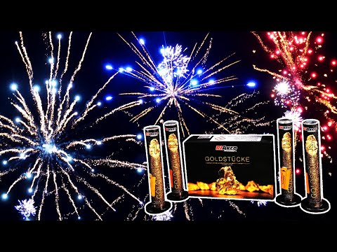 Gold pieces from Röder/Riakeo | €10 fireworks shell tubes | Röder test firing 2024
