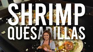 Shrimp Quesadillas on the Blackstone Griddle