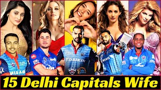 15 Delhi Capitals Cricketers Wife And Girlfriend | IPL Players Wives of DC, IPL 2021