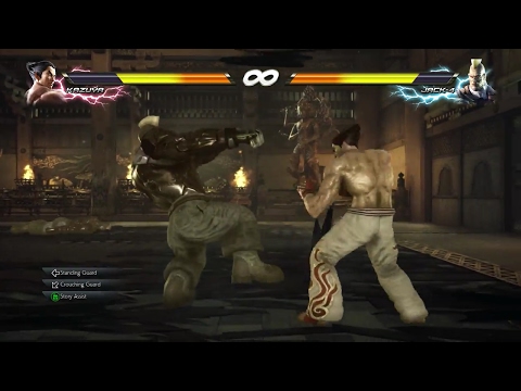 TEKKEN 7 Story Mode - Kazuya & Heihachi vs Jack-4's Gameplay (1080p 60fps)