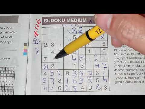 Get down to business with this one! (#2767) Medium Sudoku puzzle. 05-10-2021