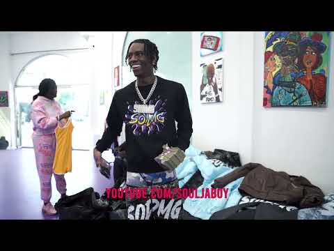 Soulja Boy Opens Up 2nd SODMG Store | Vlog