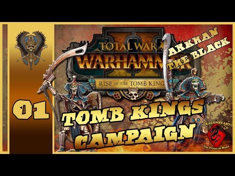 Tomb Kings Vortex Campaign | Total War: Warhammer 2 - Rise of Arkhan! #1