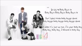 High4 (하이포) - Baby Boy (Han/Rom/Eng Lyrics)
