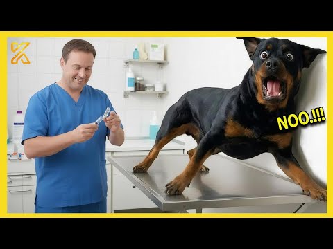 🐶 When Brave Dogs Suddenly Realize They're at the Vet 🤣 Funny Dog videos 2026