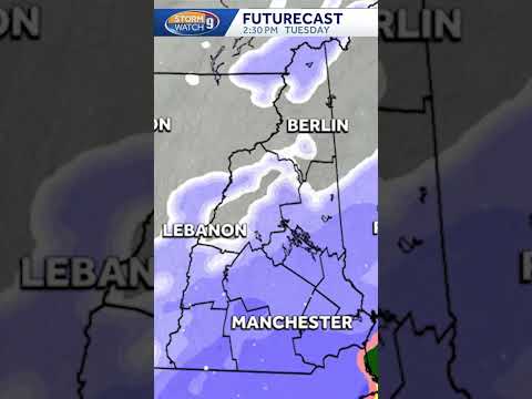 Nh Snow Forecast Map