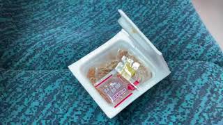 電車内に納豆？