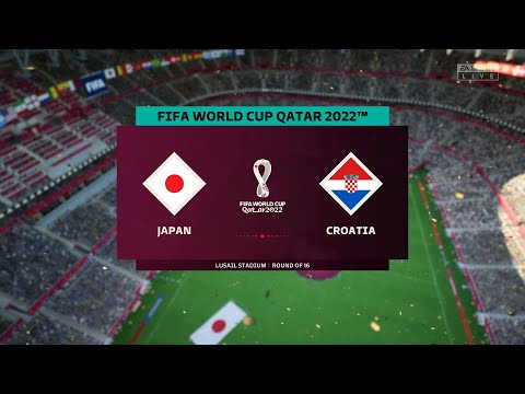 Japan vs Croatia | Round of 16 | FIFA World Cup Qatar 2022™ | FIFA 23 On PC