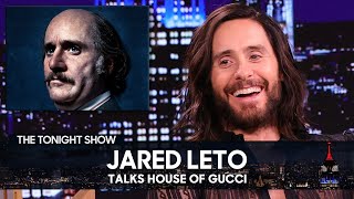 Al Pacino Barely Recognized Jared Leto on the House of Gucci Set | The Tonight Show video