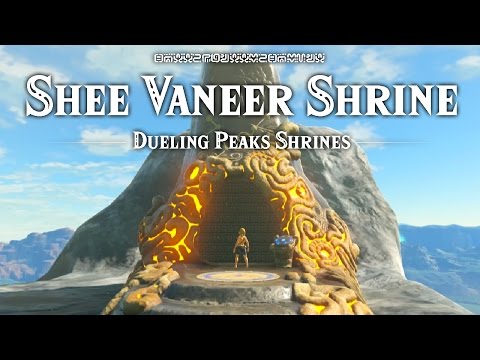 Shee Vaneer Shrine - Dueling Peaks Shrines - The Legend of Zelda: Breath of the Wild
