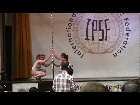 Ruth and Tiffany - 1st place doubles @ IPSF 2012