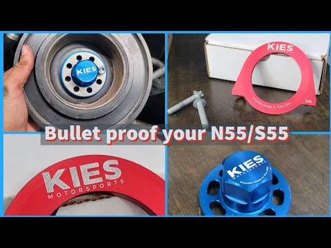 Protect your N55/S55 BMW with this EASY mod - Crank Seal Guard/Crank Bolt Lock by Kies Motorsports