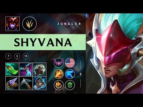 Shyvana Jungle vs Kindred - NA Master Patch 25.24