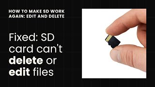 Fixed: SD card can