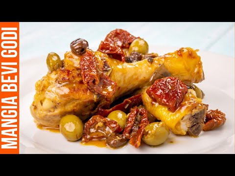 PAN-FRIED CHICKEN LEGS MEDITERRANEAN STYLE