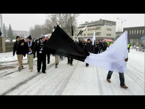 Kamppareitten fanikulkue Mikkelissä