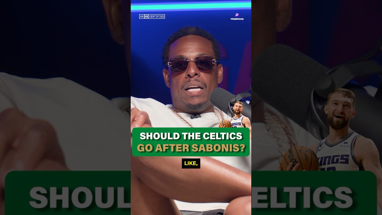 KG & Paul Pierce want the C's to pry Sabonis from Sacramento... You like it? ☘️