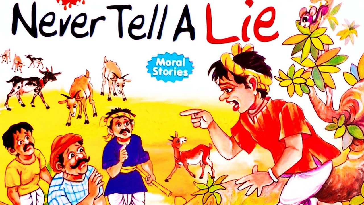 never tell a lie English story || English to Hindi translation || how to read English book ||
