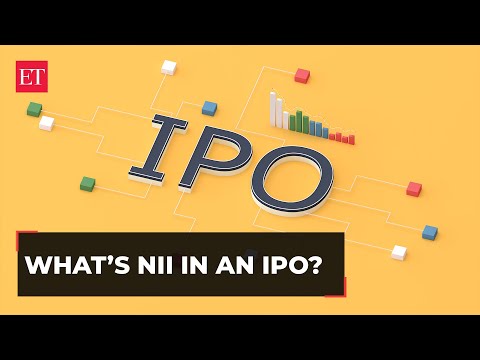 What is an NII in an IPO?