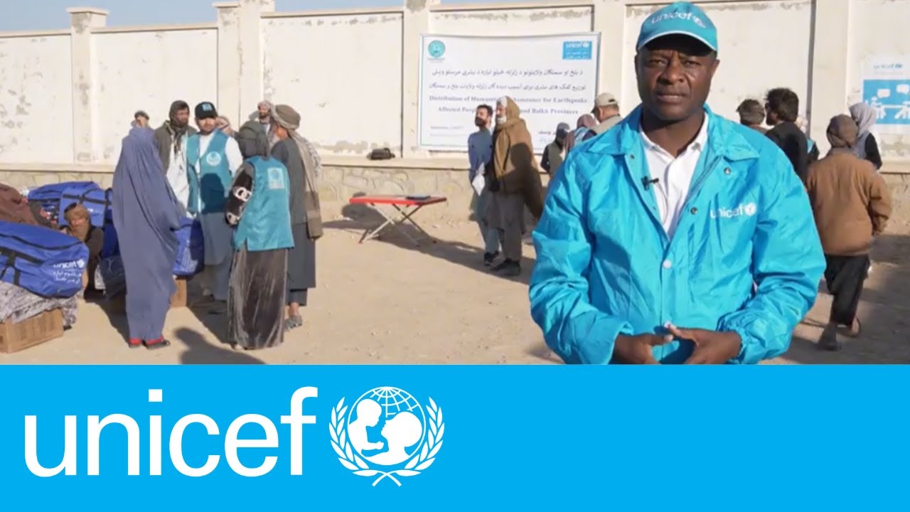 UNICEF continues delivering life-saving support to earthquake affected people | UNICEF Afghanistan