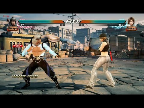 248_3 Liu Kang vs Asuka Kazama - Tekken 7 ( Uchiha x24 ) Online PC sin Grafica