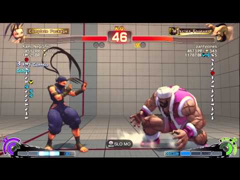 Kamoshio (Ibuki) vs Pantyjones (Zangief) - AE 2012 Match *720p*