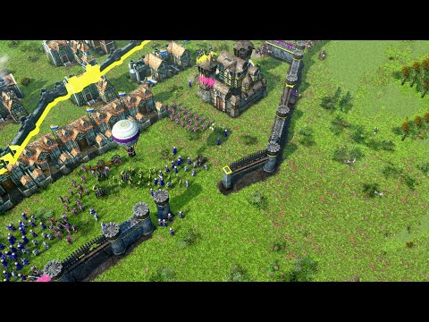Age of Empires 3 DE - 3v3 INSANE BATTLES | Multiplayer Gameplay