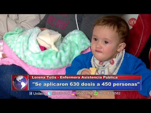 Exitosa maratón de vacunación