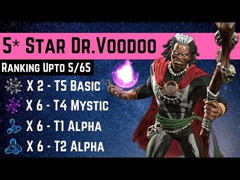 5/65 Dr.Voodoo - 5* Star Rank up & Game play against  ROL winter Soldier