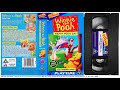 Winnie The Pooh Happy Pooh Day And Cowboy Pooh 20th July 1998 UK VHS