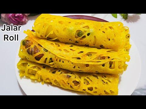 Eid Special Breakfast Jalar Roll in just 10 Minutes | Malaysian Special Jalar Murtabak Recipe