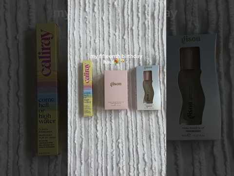 my birthday haul!!qotd-whens your birthday??🥂💐🐆 #cleangirl #aesthetic #summer#birthday #haul