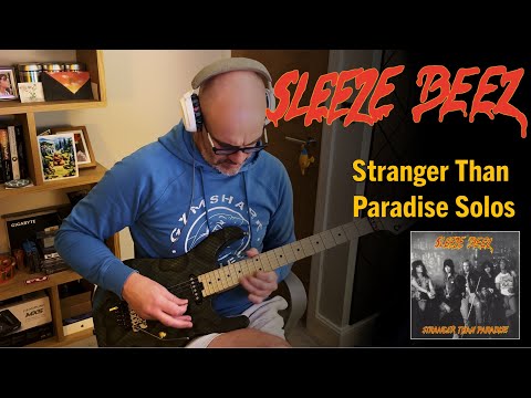How to play Sleeze Beez - Stranger Than Paradise #guitarsolo