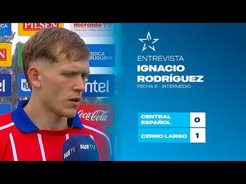 Nota con Ignacio Rodríguez | Torneo Intermedio 2026 | Liga AUF Uruguaya | #AUFTV