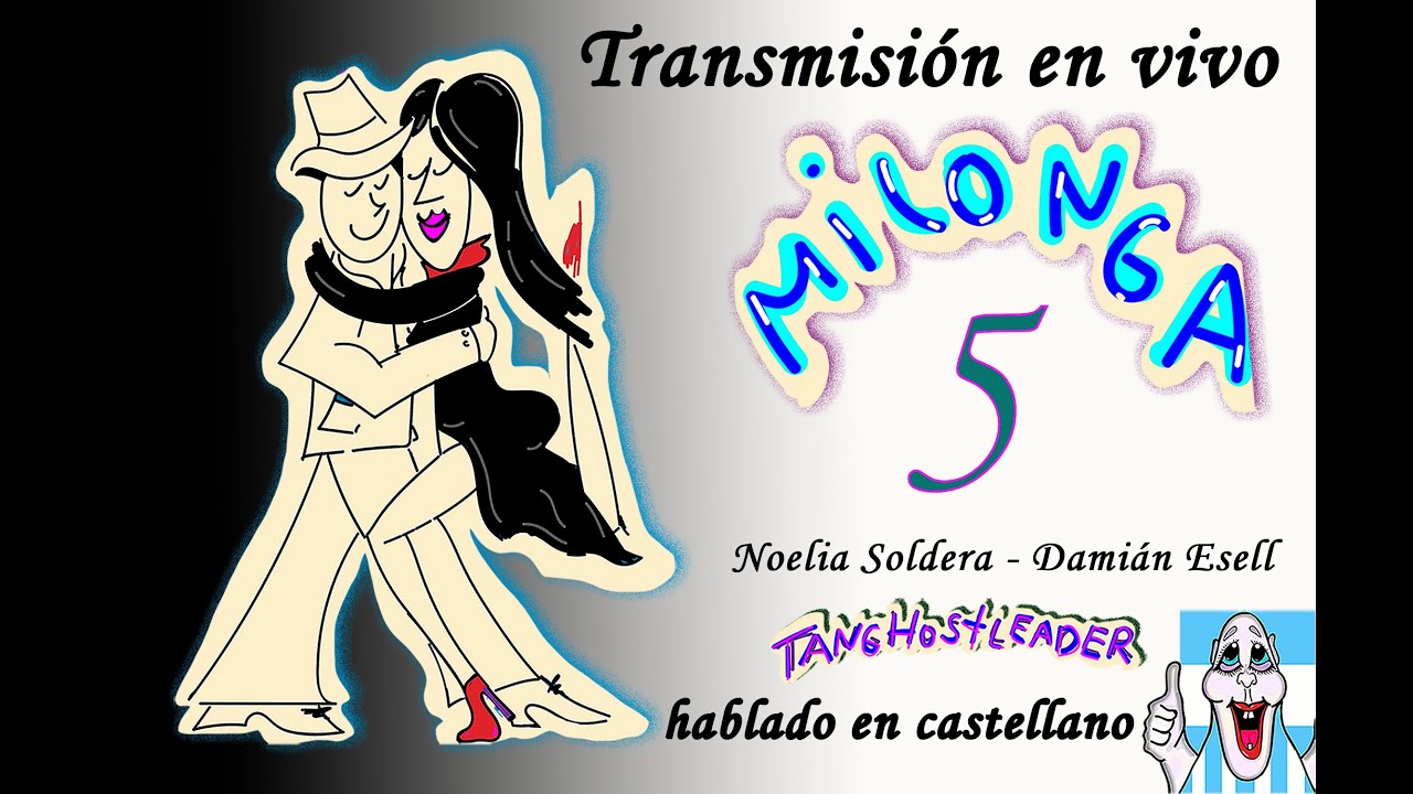 Clase de Milonga, capítulo 5 - La clase de Tango en casa - Damián Esell y Noelia Soldera