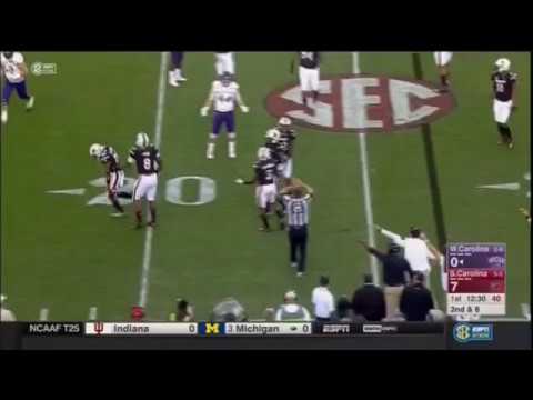 2016 USC vs Western Carolina - DJ Smith Fumble Recovery