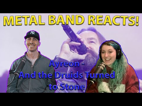 Ayreon - And the Druids Turned to Stone (LIVE) REACTION / ANALYSIS | Metal Band Reacts!