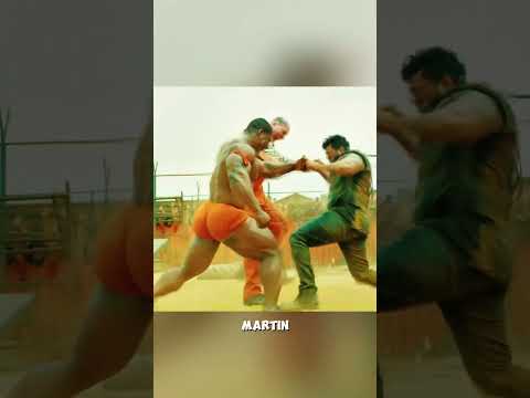 “The Most Dangerous Fight in Prison! Martin vs 2 Prisoners 😱#short #viral