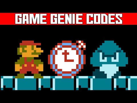 (NES Super Mario Bros) Time Manipulation - Game Genie Codes