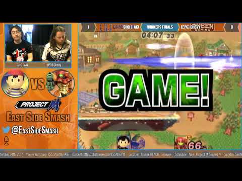 ESS Monthly #16: GHQ | Aki (Ness) vs [ePG] Chevy (Samus) - Winners Finals - Project M