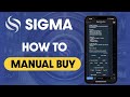 Sigma Bot Manual Buy Guide